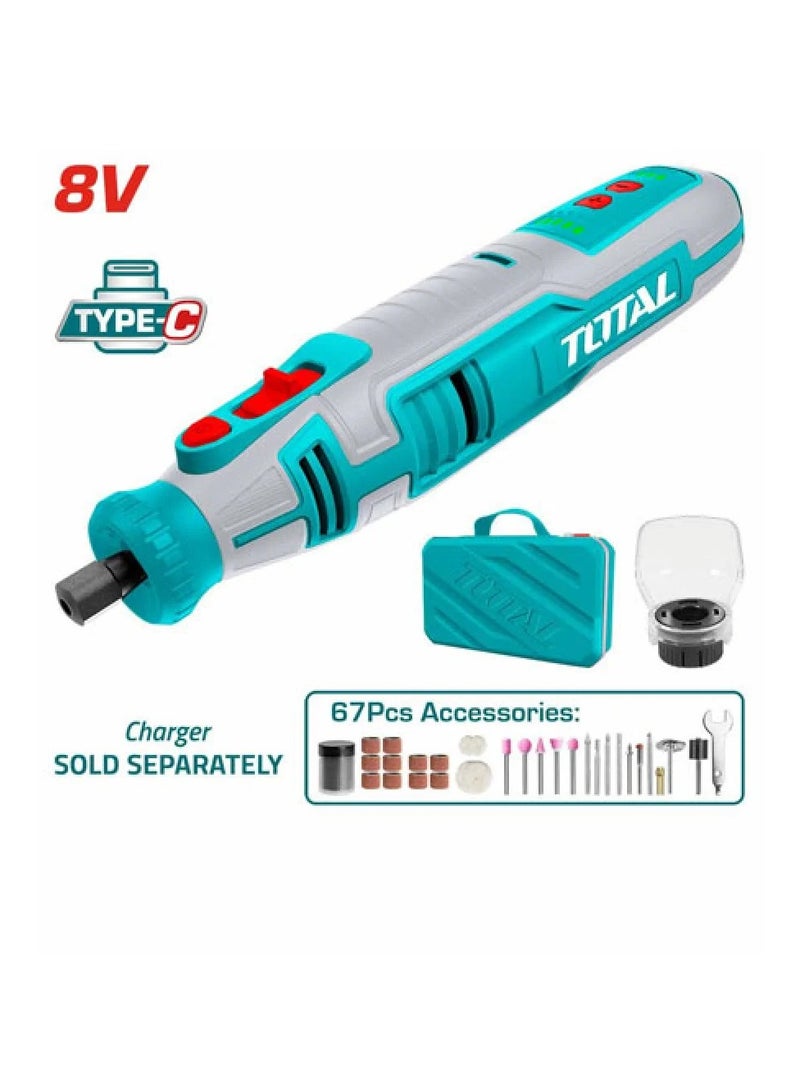 TOTAL Minecraft 8V Type-C charging speeds without the charger - Image 1