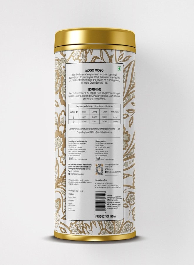 TGL Co. Grand TGL Affair Tea and Coffee Gift Box | Moring Motivation Instant Coffee, Mogo Mogo Green and Kashmiri Kahwa Tin Can | Christmas Special Tea | Winter Tea Blend| Gift for Her or Him - Image 5
