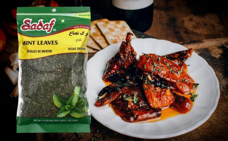 Sadaf Mint Leaves Cut  Dried mint leaves cut and sifted  Kosher and Halal  No stems 2 Oz - Image 5