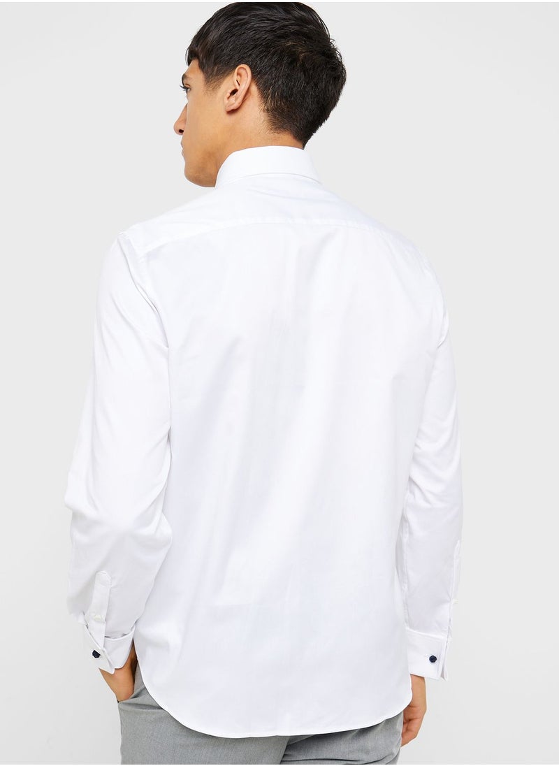 Mango Man - Essential Slim Fit Shirt - Image 1