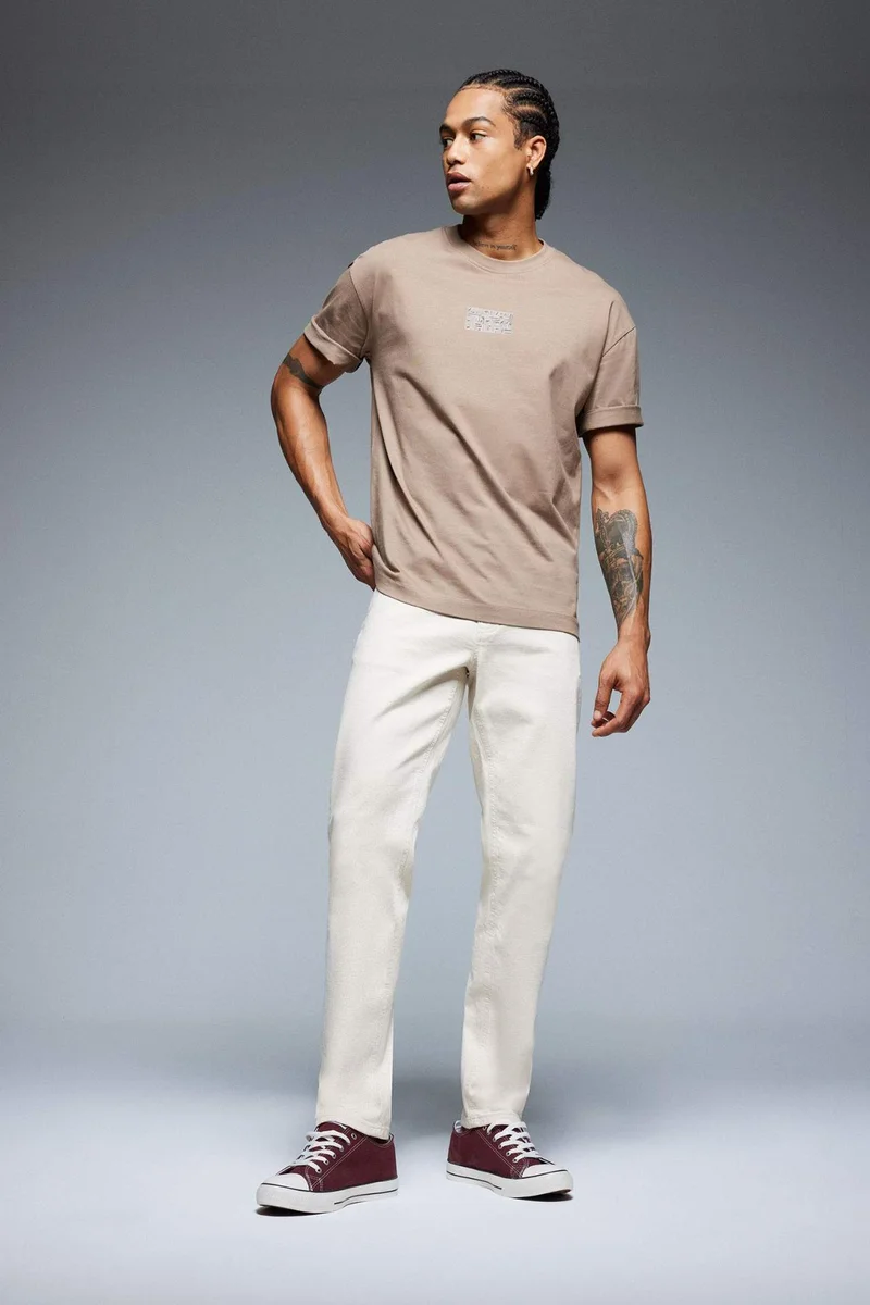 DeFacto Slim Tapered Fit Normal Waist Tapered Leg Jeans