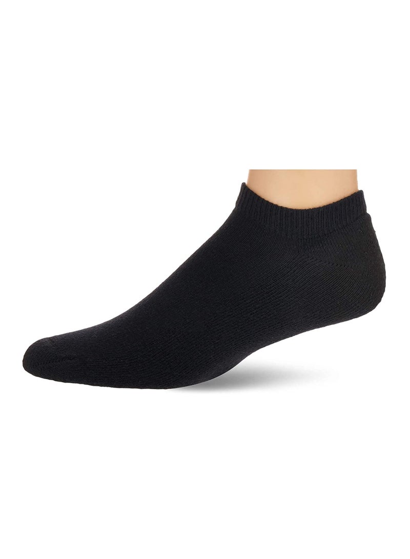 Excefore Men's Cushioned Foot Bottom No Show Socks Ankle Socks Low Cut Athletic Cushioned Casual Socks(12 Pairs)  - Image 1