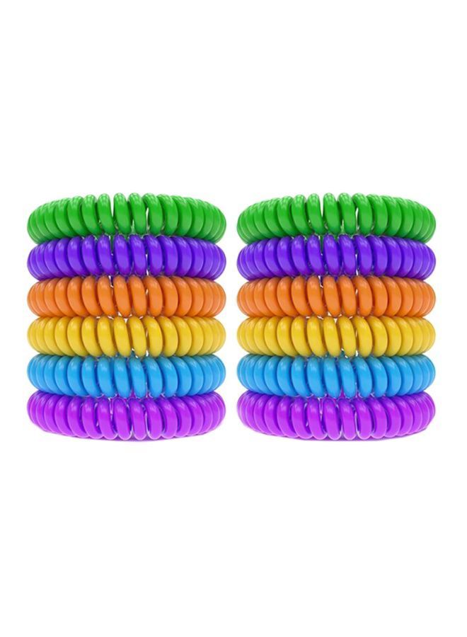 نيبمينينت مجموعة أساور طاردة للبعوض مكونة من 12 قطعة متعدد الألوان - Image 1