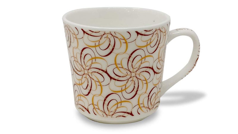 UPC U.P.C. Cup Set of 6 for Tea, Ceramic Tea Cups Set of 6, Microwave Safe Cup, Dishwasher Safe Cups, Bone-Ash Free Coffee Cups Set-150ml. - Image 4