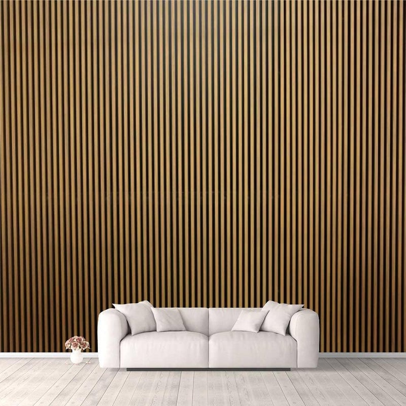 BPA ورق جدران ثلاثي الأبعاد ذاتي اللصق من الخشب BPA - Image 1