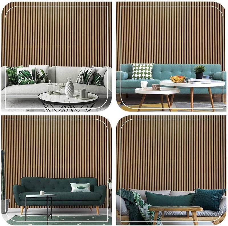 BPA ورق جدران ثلاثي الأبعاد ذاتي اللصق من الخشب BPA - Image 4