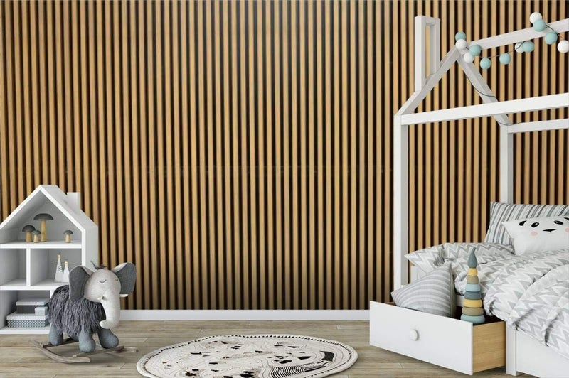 BPA ورق جدران ثلاثي الأبعاد ذاتي اللصق من الخشب BPA - Image 2