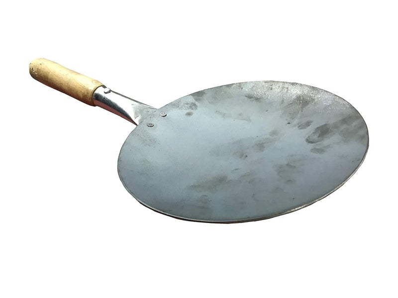 SAIFPRO Iron Tawa with Handle Black - Image 3