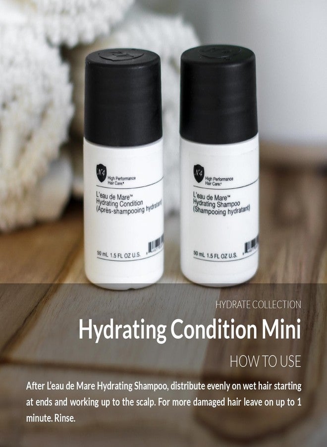 Number 4 Mini Hydrating Hair Conditioner, Travel Size Moisturizing Deep Conditioner for Dry, Damaged Hair, 1.5 oz - Image 3