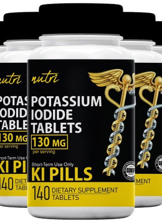 Potassium Iodide Tablets (Pack of 5) 130mg - 700 Tablets EXP 10/2032 - YODO Naciente - KI Pills - Yoduro de Potasio - pzsku/Z6D5A535F6A00E058B0D1Z/45/1743443452/aa61654c-b4aa-42fc-ae4b-e32144173532