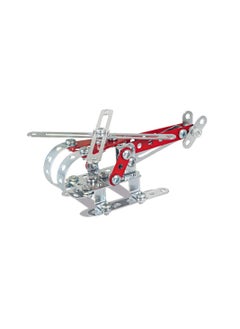 eitech eitech 2 in 1 Firefighters Metal Building Set Helicopter and Firetruck Model Construction Kit Ideal for 8+ Year Olds for Developing STEM and Engineering Skills 190 Pieces  - Image 2