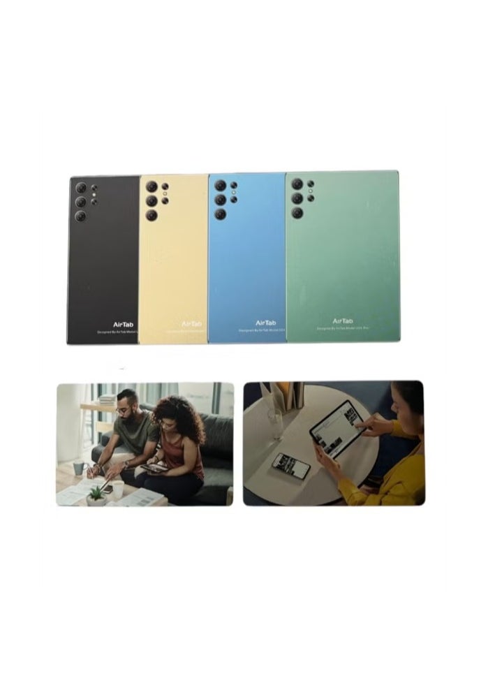 AirTab AirTab 10.1 -Inch Smart Tablet U24 PRO Android 13 Tablet With 1TB Storage and 16GB RAM Quad Core Wi-Fi LTE Dual Sim with Touch Pen and Keyboard - Green  - Image 4