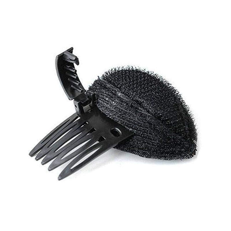 مشابك شعر ف fluffy مع وسادة رأس من الفرو لزيادة حجم الشعر مجموعة أدوات تصفيف الشعر للنساء والفتيات