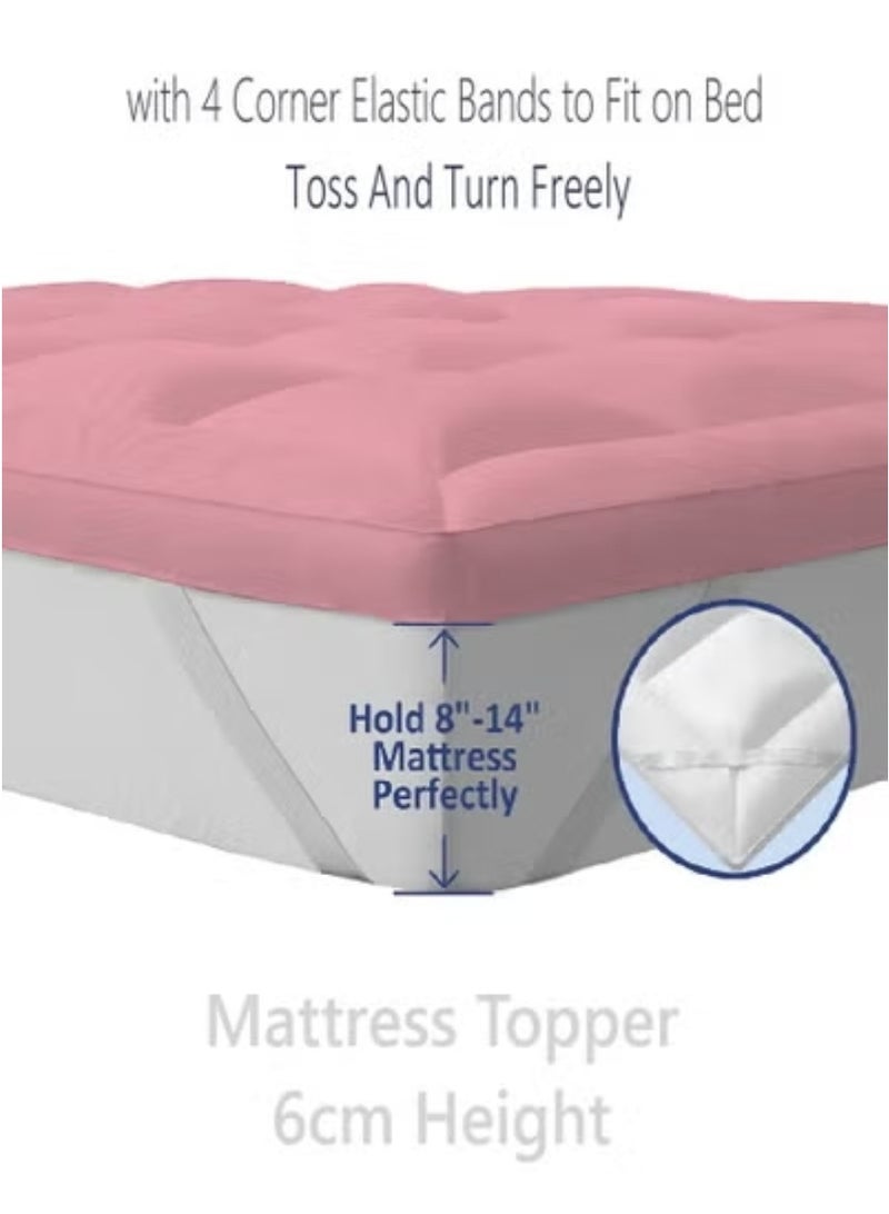 Blueberry Mattress Topper 600gsm Thickness 140x200+6cm - Image 3