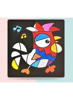 Cordova Educational Children's Color Sand Boys & Girls DIY Handmade Sand Painting Children Art & Crafts Toys Colored Sand Painting for Kids 3 Ages+ Year Kids  - Image 5
