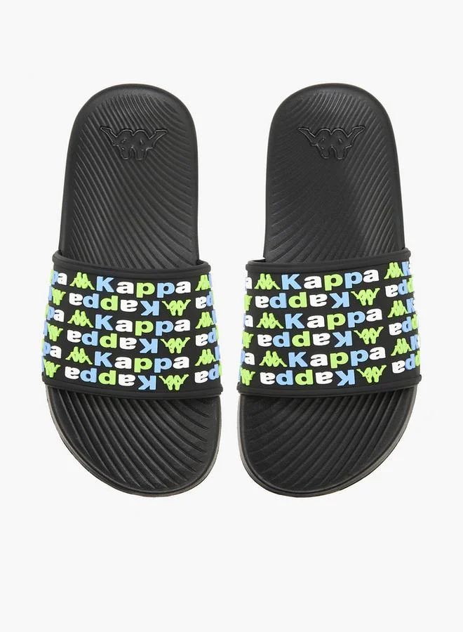 كابا Boys Logo Embossed Slides