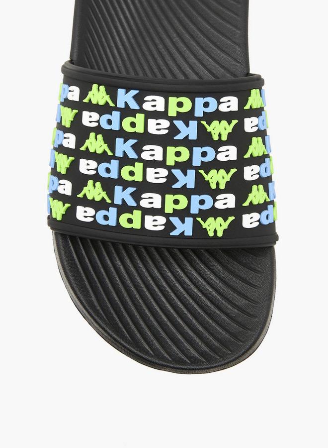 Kappa Boys Logo Embossed Slides - Image 3