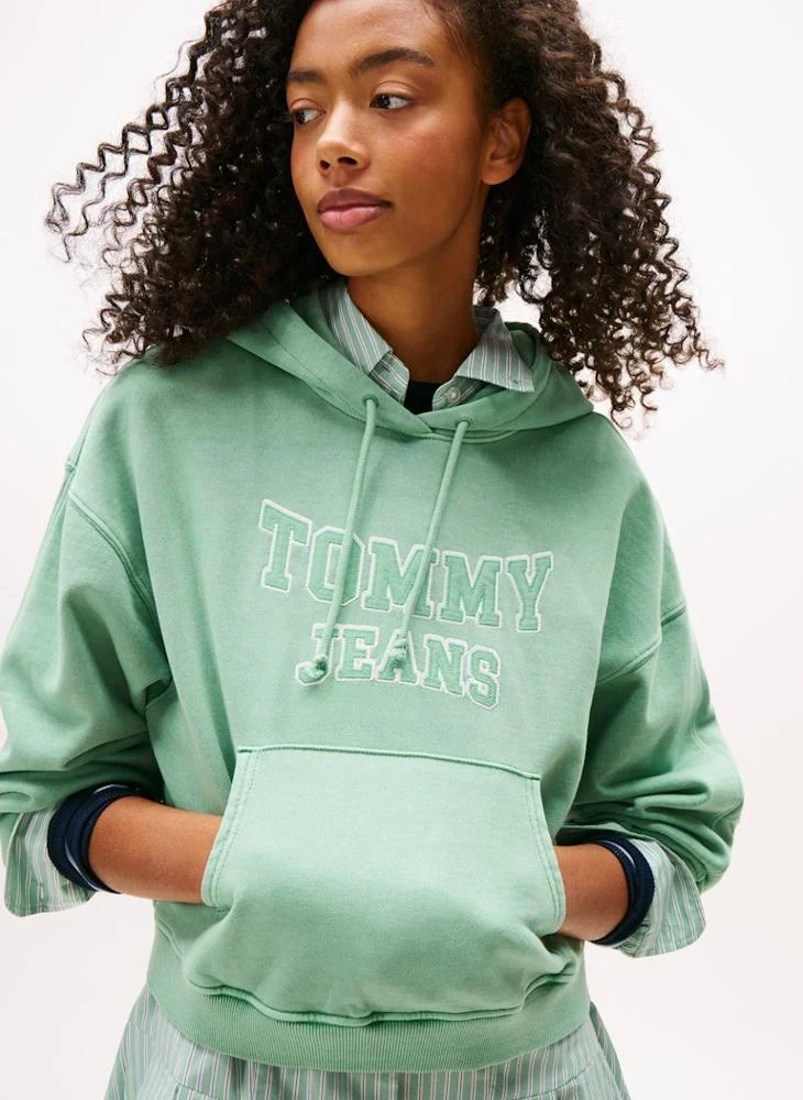 تومي جينز Graphic Pullover Hoodie