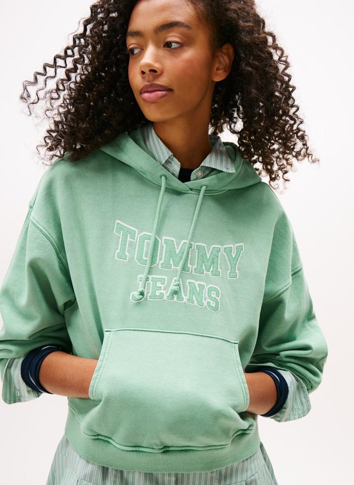 TOMMY JEANS Graphic Pullover Hoodie - Image 3