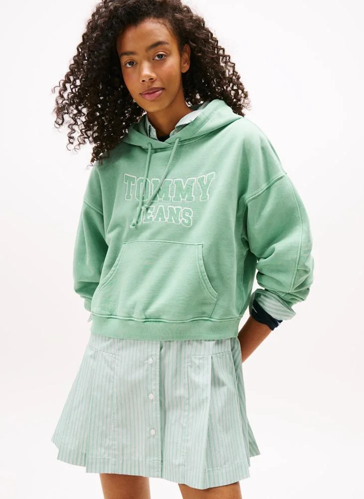 تومي جينز Graphic Pullover Hoodie