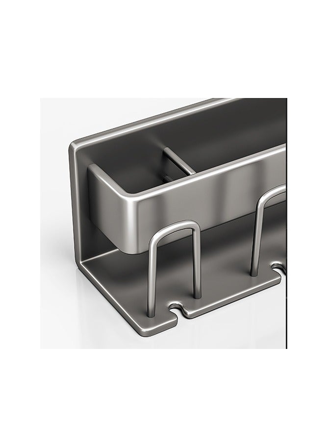 dreamons link Electric toothbrush mounting rack wall-mounted household mouthwash cup holder without punching tooth cup tooth set Storage set - Image 4