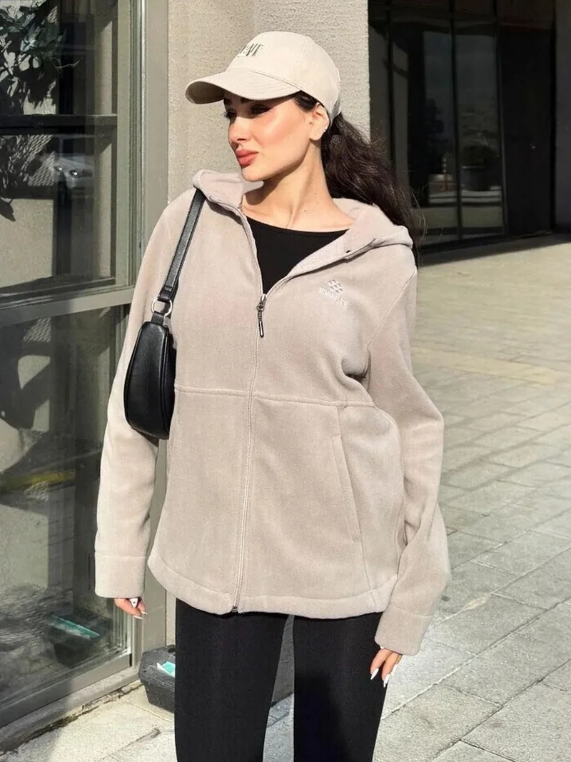 تومي لايف TOMMY Women's Hooded Zip Sweatshirt