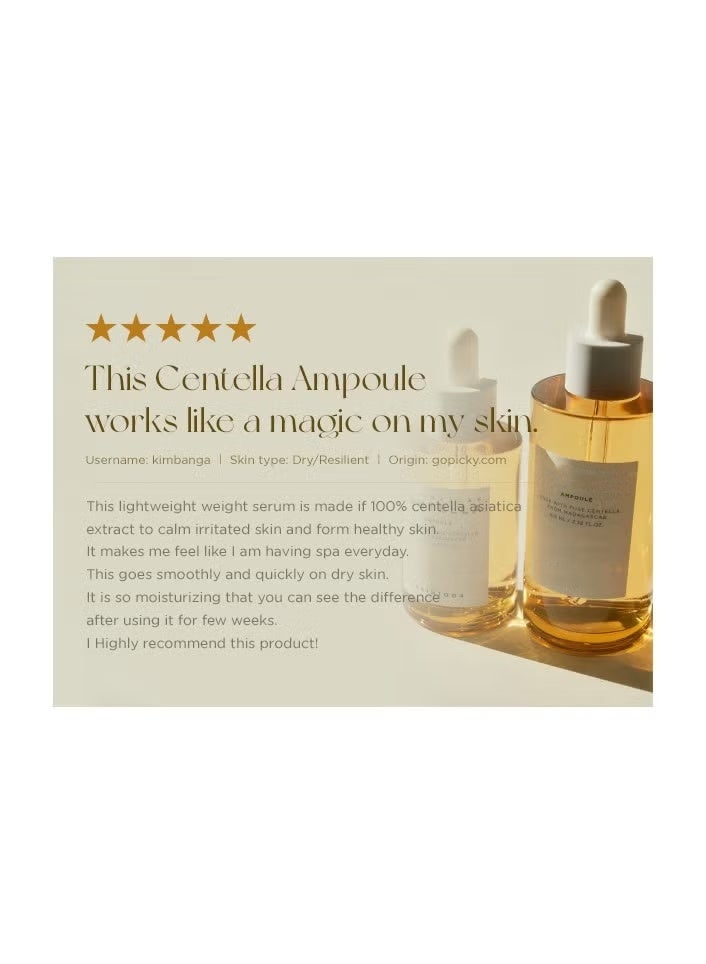 Beauty Bar 100% Centella Asiatica Ampoule 100ml - Calming & Moisturizing Serum - Image 3