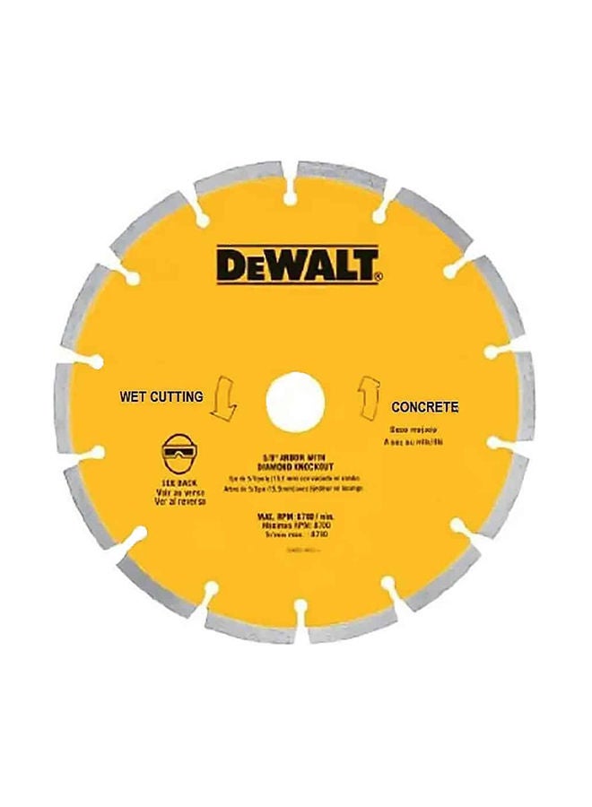 DEWALT Diamond Blade Segmented 600 x 40 x 7mm