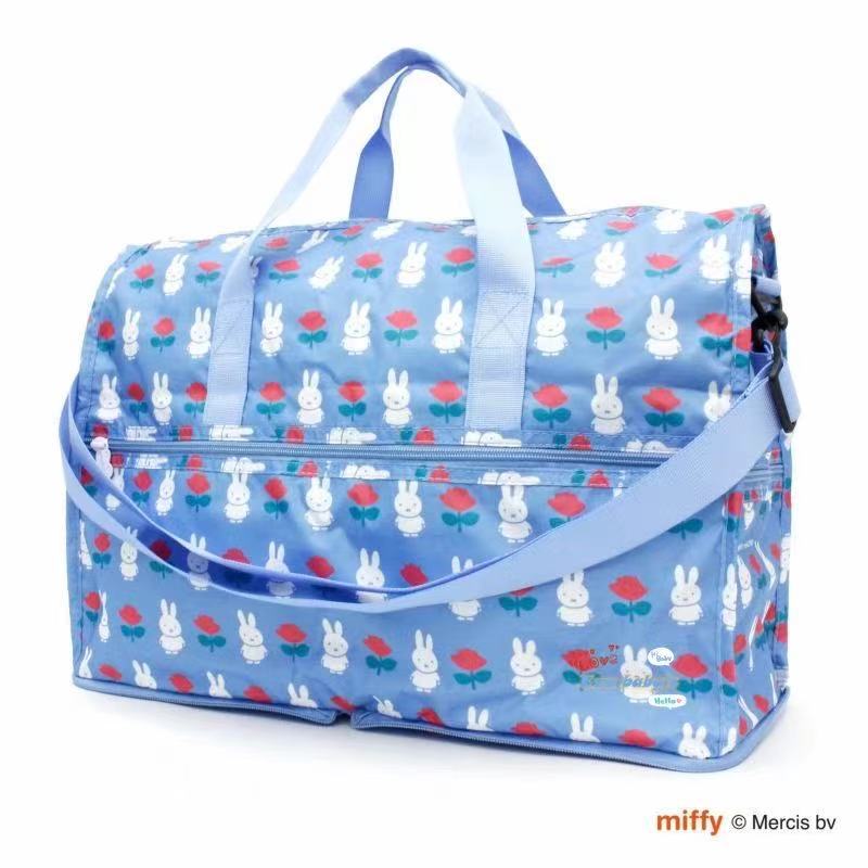 Miffy Travel Bag - Foldable, Cute Cartoon Design, Perfect for Luggage  Storage
