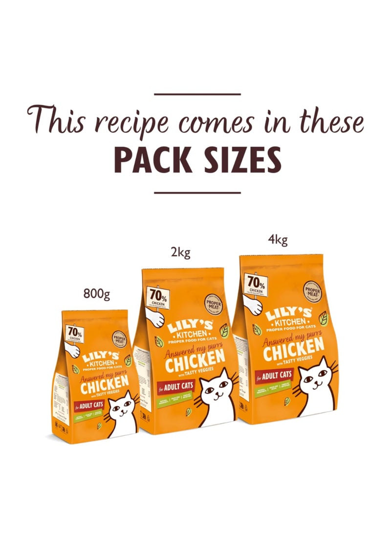 Lily's Kitchen Chicken Casserole Dry Food For Cats - Image 5