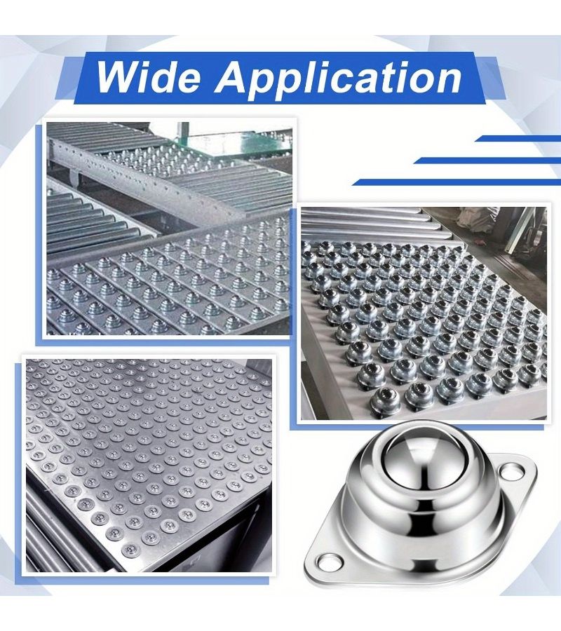 12pcs Stainless Steel Ball Bearings For Track Wheels And Casters Smooth Rotation Durable Structure Suitable For Moving Furniture And Equipment - Image 4