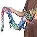 critigulf 3D Printed Dragon Model 48 Inches Flexible Joints Lacertid Figurine Stress Relief Toy 48inch4ft 48inch PurpleGoldBlue - Image 2