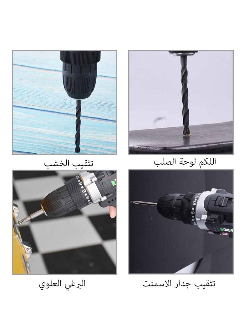 مقبض متعدد الاستخدامات بدون مفتاح، مقبض مثقاب يدوي بدون مفتاح 2~13 مم، مقبض مثقاب ذاتي الشد لأغراض متعددة، يتكيف مع المثقاب الكهربائي بالمفتاح الكهربائي  - Image 4