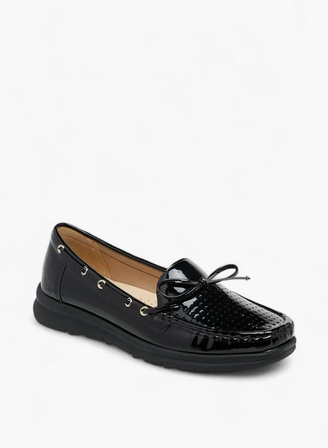 Le Confort Bow Accent Slip-On Loafers