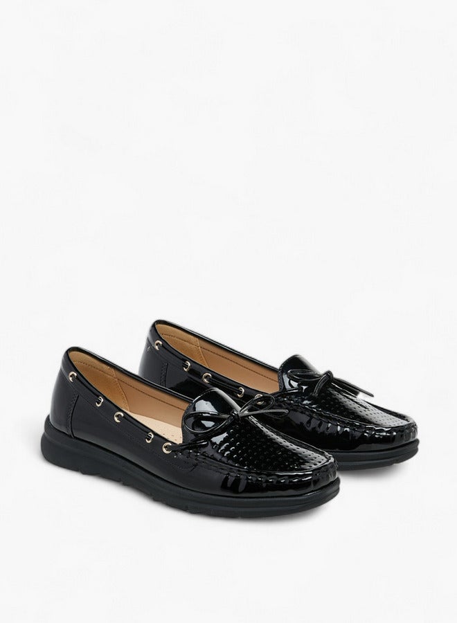 لو كونفورت حذاء لوفر سهل الارتداء بفيونكة - Image 3