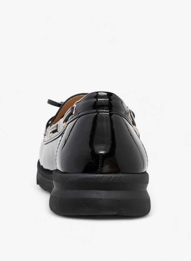 لو كونفورت حذاء لوفر سهل الارتداء بفيونكة - Image 5