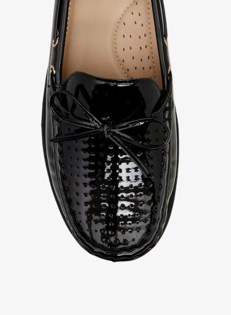 Le Confort Bow Accent Slip-On Loafers