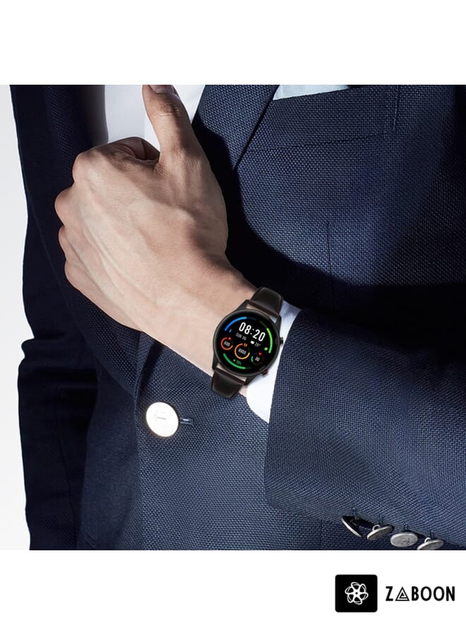 Zaboon Xiaomi Mi Watch Color Oil Wax Genuine Leather Watch Band - Image 5