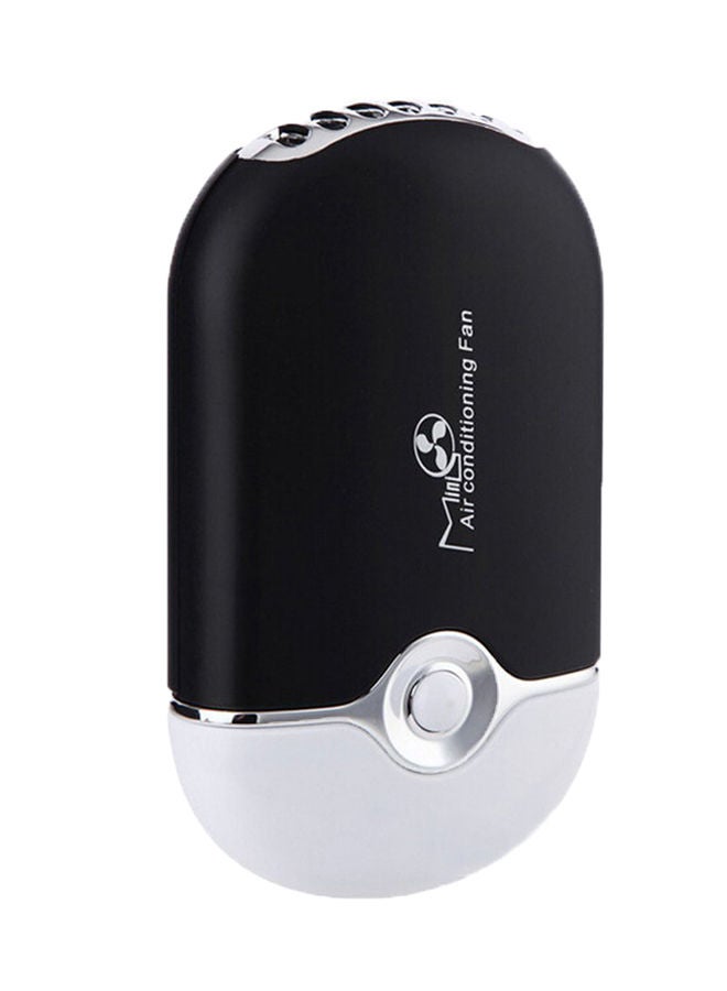 NIBEMINENT USB Mini Fan Air Conditioning Blower For Eyelash Extension Black/White - Image 1