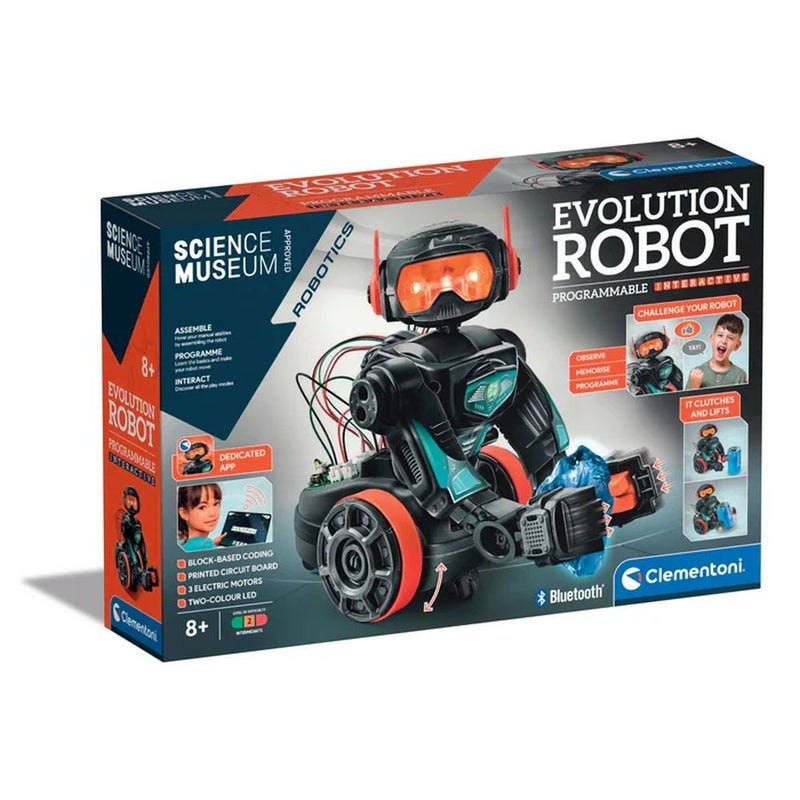 Clementoni - Science Museum Evolution Programmable Robot - 61387 - Image 1