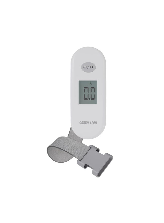 GREEN LION Green Lion Weight Mate Digital Luggage Scale, 40 kg / 88 lbs Capacity, Tare Function, Auto Shut-Off, Digital Display, Overload & Low Battery Indicator, Travel-Friendly & Compact - Gray - Image 1