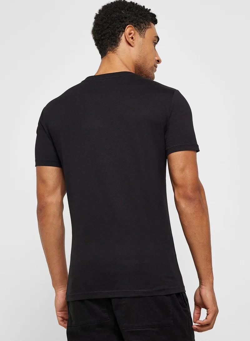 Calvin Klein Jeans Logo Crew Neck T-Shirt