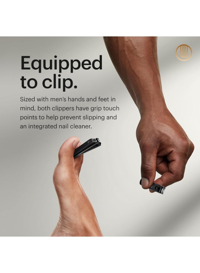 MANSCAPED® Shears 3.0, 5-Piece Precision Men’s Nail Grooming Travel Kit - Image 5