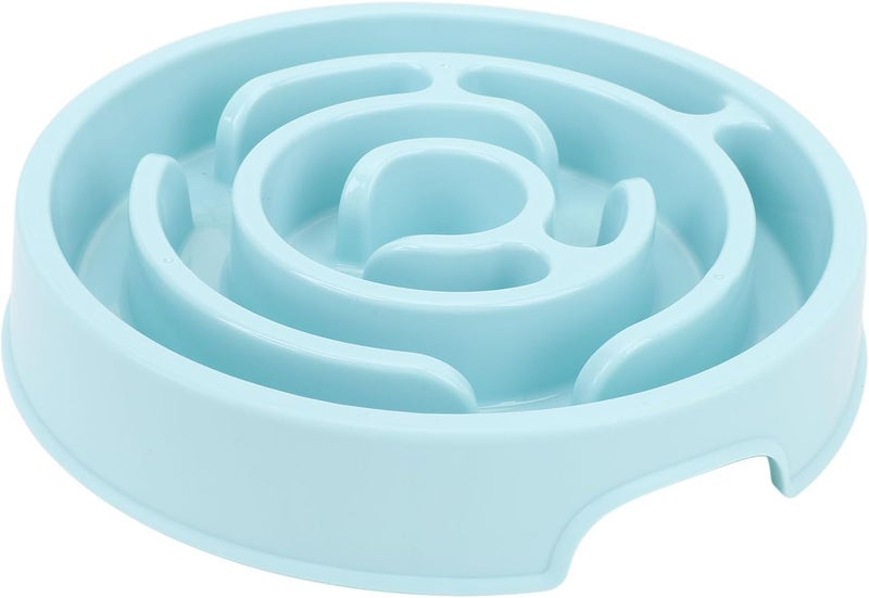 Asixxsix Dog Slow Feeder Bowl, Prevents Choking Obesity Dishwasher Safe PP Material Slow Feeder Dog Bowls, Cat Food Bowls with 4 Foot Pads for All Breeds Sizes - Image 1