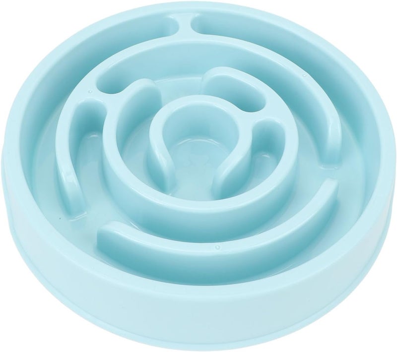Asixxsix Dog Slow Feeder Bowl, Prevents Choking Obesity Dishwasher Safe PP Material Slow Feeder Dog Bowls, Cat Food Bowls with 4 Foot Pads for All Breeds Sizes - Image 4