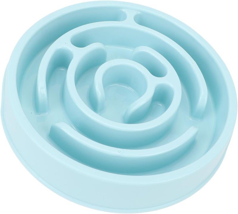 Asixxsix Dog Slow Feeder Bowl, Prevents Choking Obesity Dishwasher Safe PP Material Slow Feeder Dog Bowls, Cat Food Bowls with 4 Foot Pads for All Breeds Sizes - Image 3