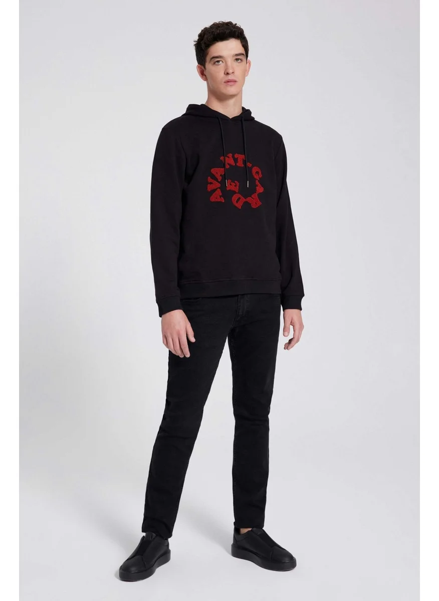 دي أس دامات D'S Groom Ds Groom Slim Fit Black Sweatshirt