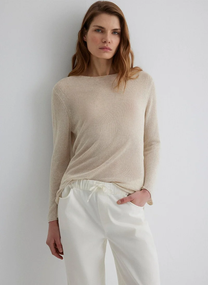 MAVI Ecru Sweater