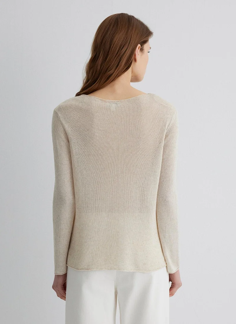 مافي Ecru Sweater