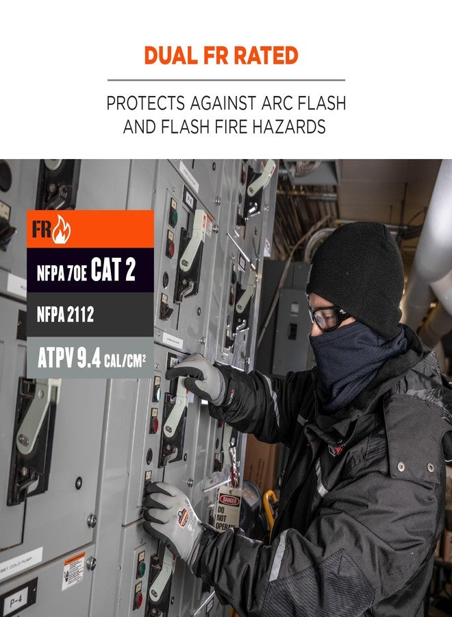 إرغوداين قناع الرقبة من Ergodyne N-Ferno 6962 FR، NFPA 70E/ NFPA 2112، أزرق داكن - Image 2